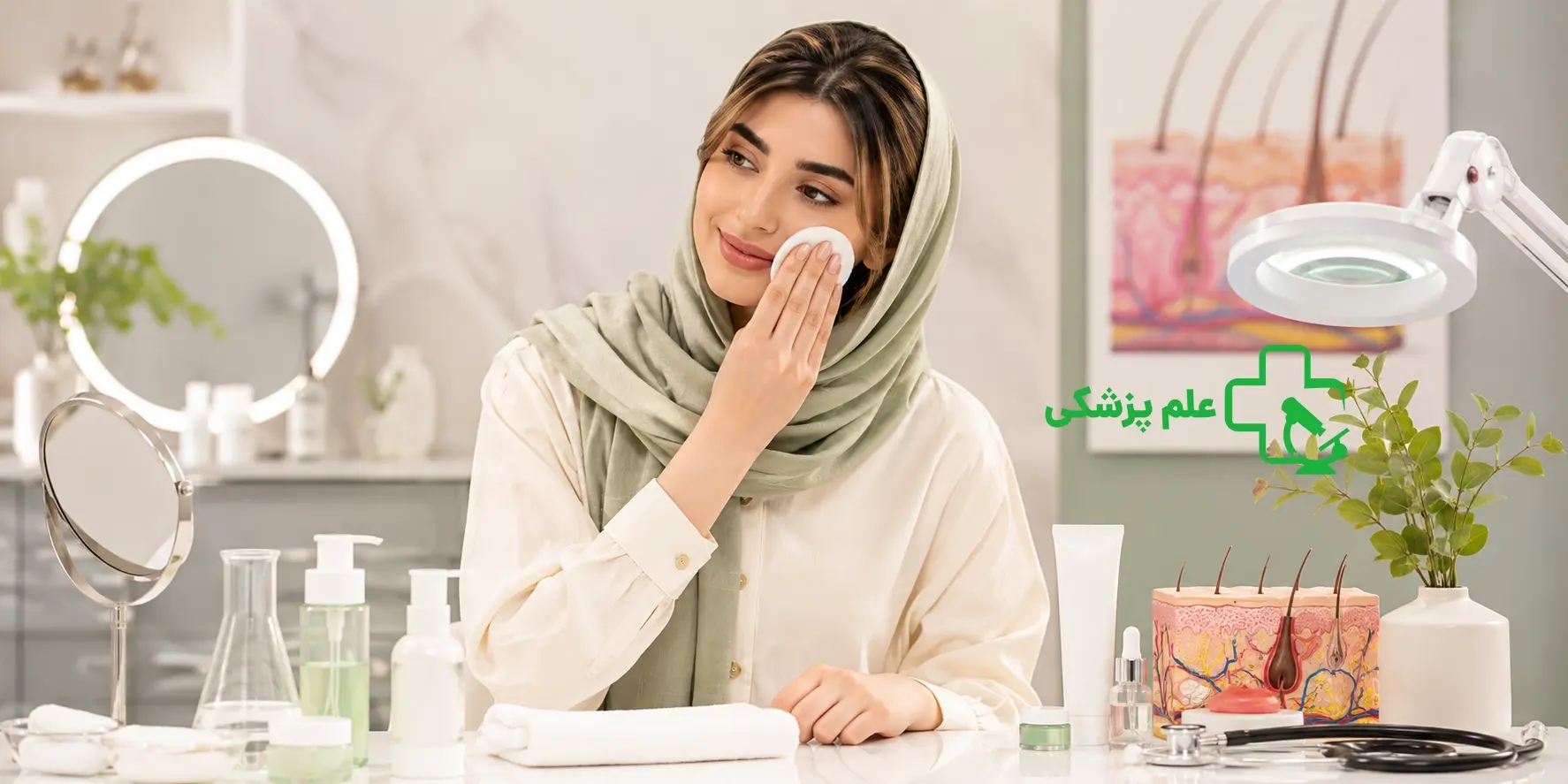 پاکسازی پوست در تابستان