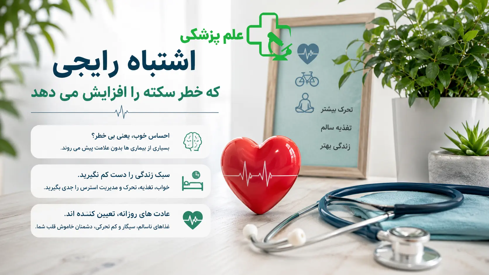 سکته، سلامت قلب